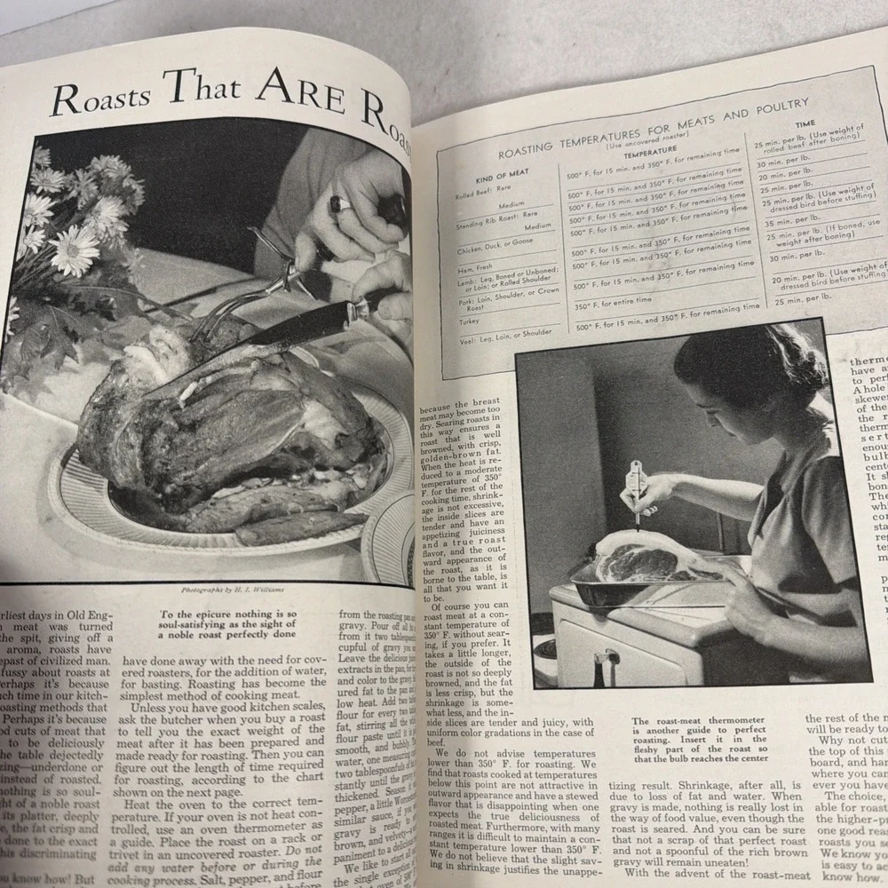 Good Housekeeping Magazine January 1936 Vintage NO Back Cover Disney Ford Ad